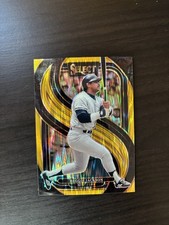 Reggie Jackson 2025 Select Gold Flash Prizm /10 #145 SSP Premier Level Yankees