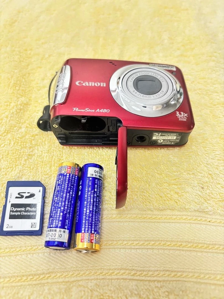 Canon PowerShot A480 de Japón Foto 2 de 4