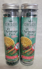 Scentsicles O Christmas Tree Scented Ornaments 6 Pack 2 Packs 12 Ornaments New