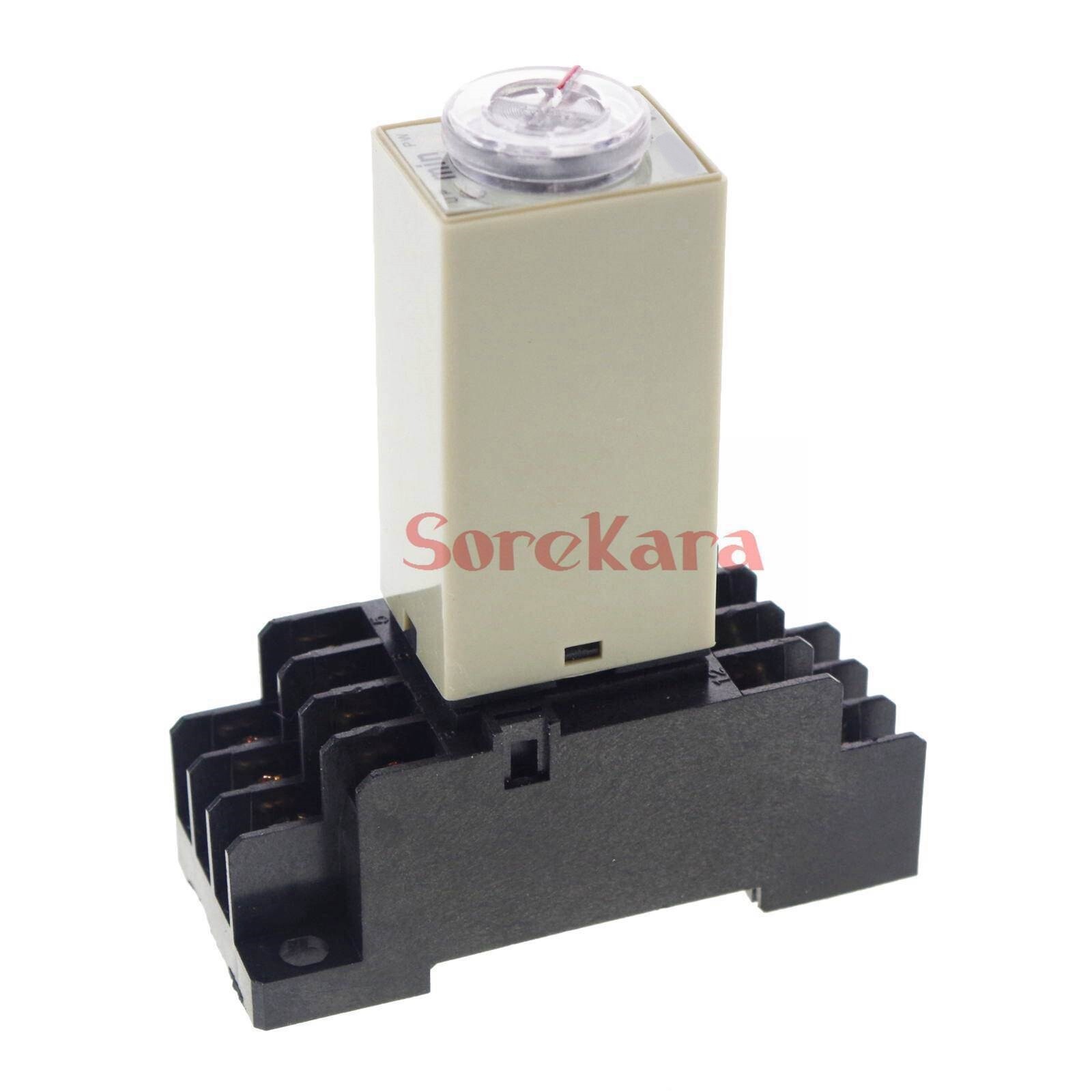 1 Sec To 60 Min Time Power On Delay Relay H3Y-4 3A Solid-State 4PDT 14 Pins