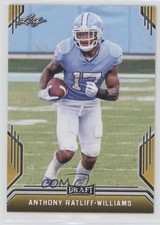 2019 Leaf Draft Gold Anthony Ratliff-Williams #04 0s0