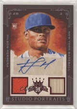 2015 Panini Diamond Kings Red Framed 74/99 Dilson Herrera #4 Auto n3t