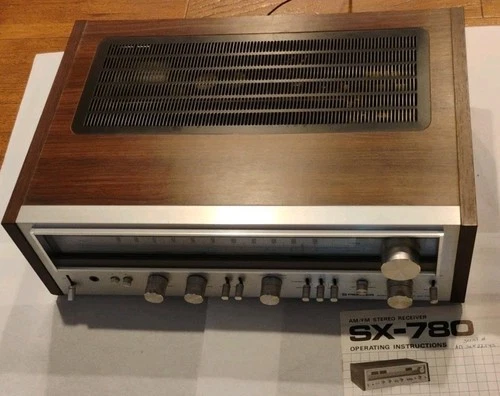 Vintage Virgin Pioneer SX-780 Receiver, for parts or repair Does Power Up