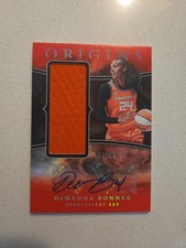 DeWanna Bonner 2024 Panini Origins WNBA Red Jersey Autograph Auto JA-DB #04/49