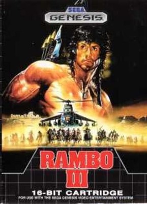 Rambo III 3 - Sega Genesis Game Only