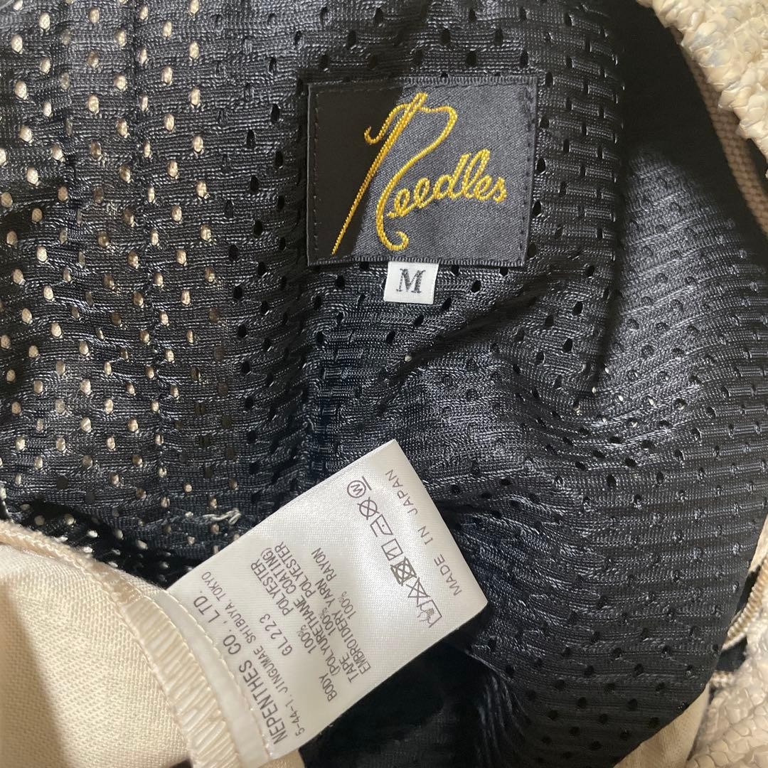 Needles M65 Track Pants Python Leopard Print Beig… - image 2