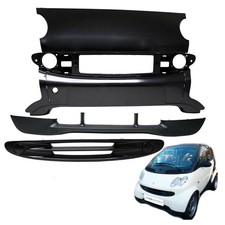 SET Smart Fortwo 450 Mittelstück +Spoiler Stoßstange+Kühlergitter Bj. 03-07