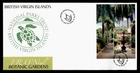 DR WHO 2009 BRITISH VIRGIN ISLANDS FDC BOTANIC GARDEN S/S $2.50 R65663