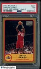 2003-04 Topps Bazooka Gold #223 LeBron James Red Jersey RC Rookie PSA 7