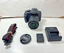 Canon EOS REBEL T6 with 18-55 mm Lens.