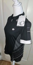 NWT Pearl Izumi Women s Elite Pursuit SS Jersey Sz. XL Black Gray 100