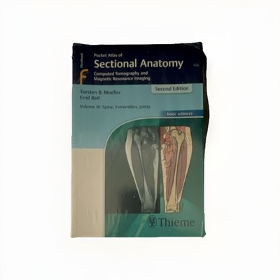 Pocket Atlas of Sectional Anatomy Vol 3 Spine/Joints 2E Moeller Reif PB
