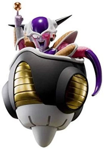 BANDAI S.H. Figura de acción Figuarts Dragon Ball Z Freezer 1st Form & Freezer Pod