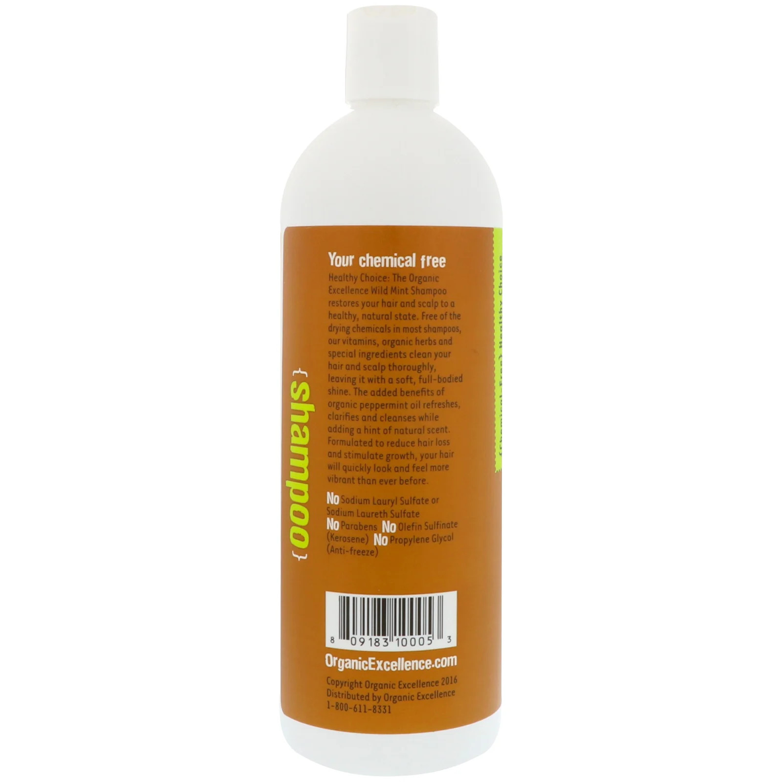 Revitalizing Hair Therapy Shampoo,  Wild Mint, 16 fl oz (473 ml)