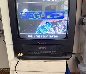 Sega CD Model 2 System Console Only No Cables Tested + Working