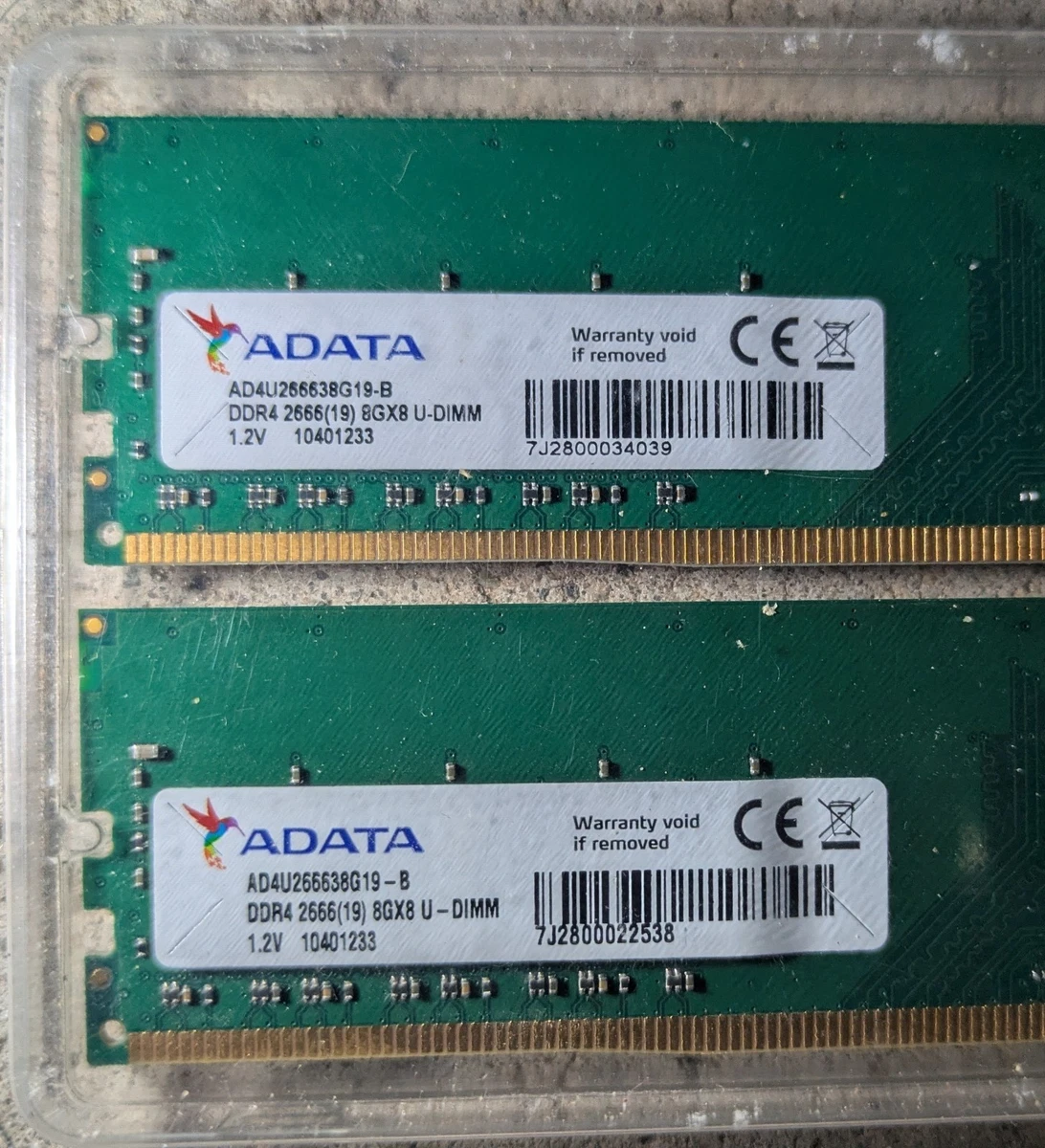 ADATA Computer PC4-21300 (DDR4-2666) Bus Speed Memory (RAM) for