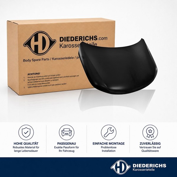 Motorhaube Diederichs 6586000 FÜR KIA Haube Motorraumhaube-image