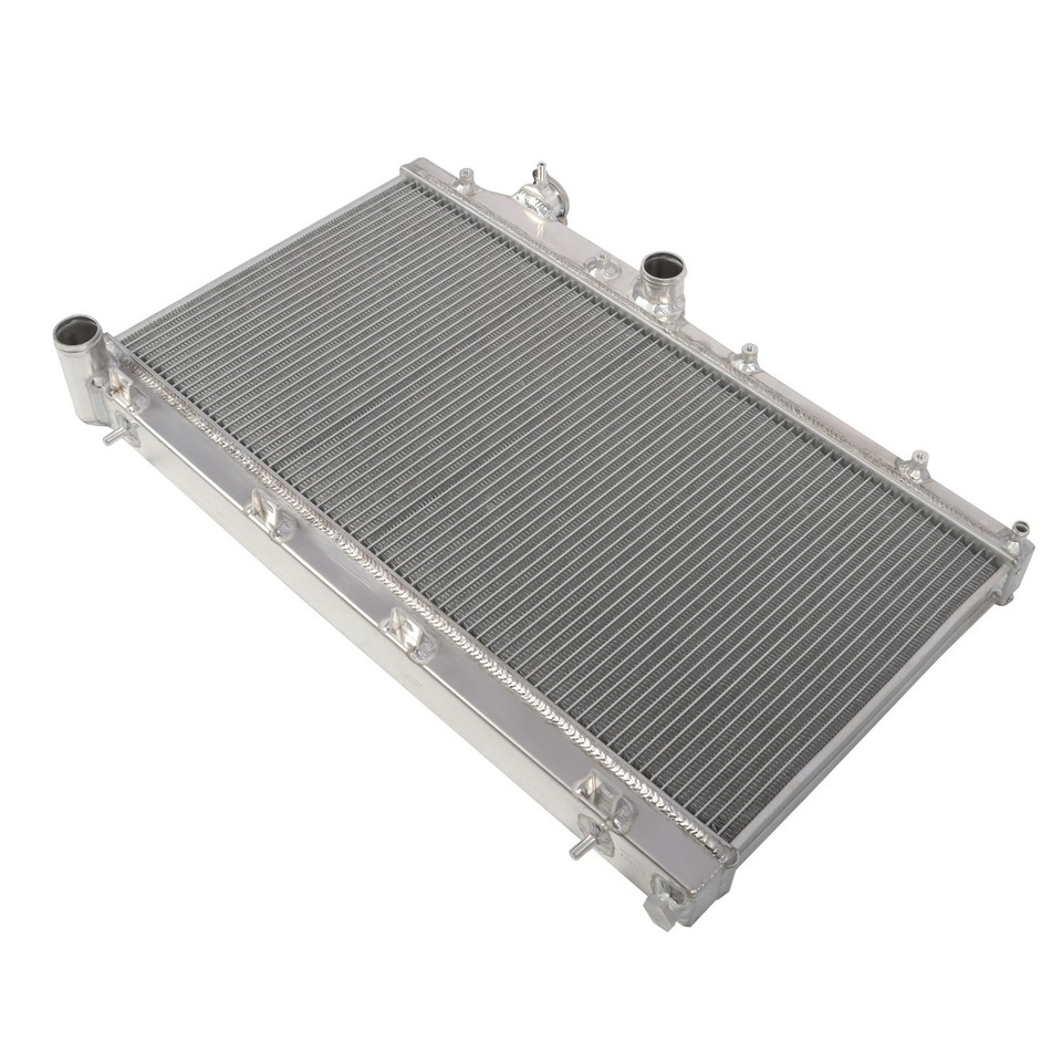 2 Row Aluminum Radiator For 2008-2019 Subaru WRX WRX STI Impreza H4 2 ...