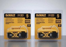 2 Pack NEW DEWALT DCB205 20V Max XR 5.0Ah Lithium-Ion Battery FACTORY SEALED