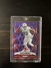 2025 Panini Phoenix - Calais Campbell #94 Holiday Purple /249 Cardinals
