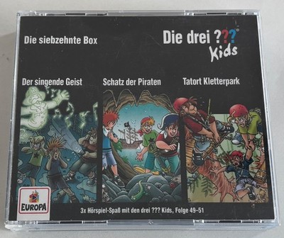 Die drei ??? Fragezeichen Kids - Die 17. Box - 3 CDs Folgen 49-51 Kinderhörspiel