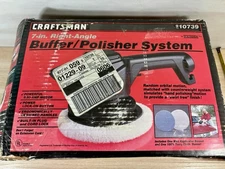 Craftsman 7” Buffer Polisher 910739 Right Angle 2400 RPM  Car Waxing (G)