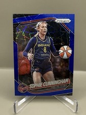 2025 Panini WNBA Prizm SOPHIE CUNNINGHAM Blue Velocity #63 Indiana Fever 💥💥