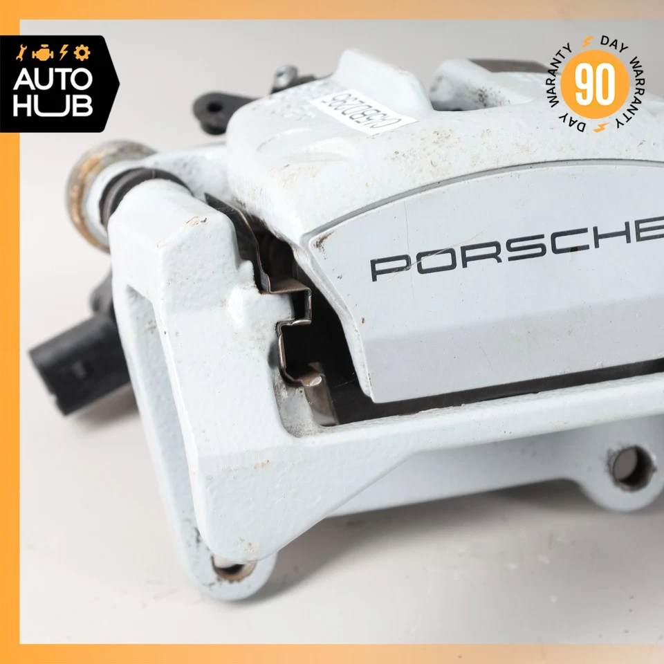 Juego de pinzas de freno traseras izquierda y derecha 15-18 Porsche Macan S 95B con actuador OEM Foto 3 de 4