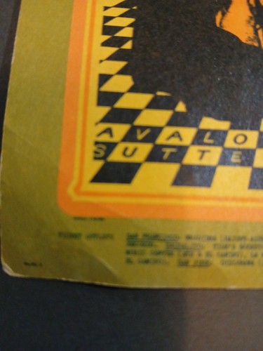Vtg Postcard 1960's Robert Fried Canned Heat Handbill Avalon Ballroom - Picture 3 of 6