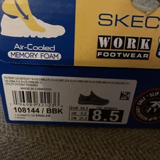 Skechers Women's Hands Free Slip-ins Summits Sr Food Service Shoe, Black, 8.5