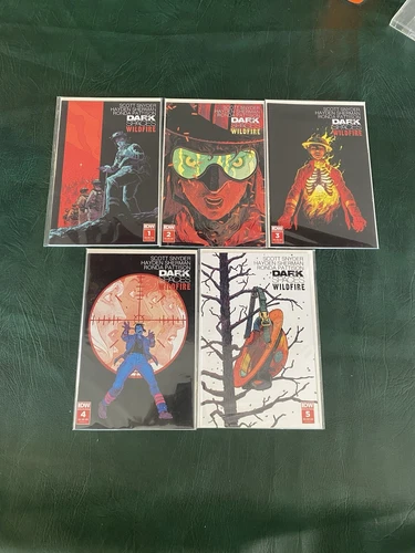 Dark Spaces Wildfire 1 - 5 Complete Run IDW Publishing Scott Snyder