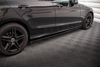 Maxton Design Seitenschweller Ansatz (Paar) Passend FüR Mercedes C43 / C Amg-Lin