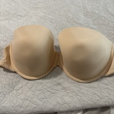 Panache Superbra 3370 Evie Strapless Bra 36 F- NWOT Push Up Underwire