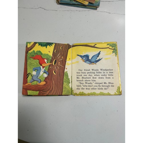 Vintage Childrens Books Lot Woody Woodpecker Donald Duck Fireman Joe - Picture 3 of 14
