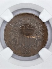 NGC Certified US Two Cents 1865 Year for sale | eBay