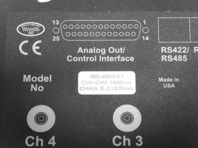 Advanced Energy 955-4003-01 Optical Fiber Thermometer USED - Image 3 of 3