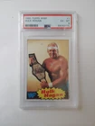HULK HOGAN 1985 Topps WWF Wrestling Yellow Background RC Rookie Card #1 PSA 6