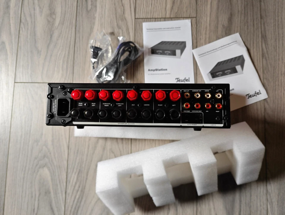 Teufel AmpStation Silber, 8-Kanal-Endverstärker ++ 800W ++ High End ++ - Bild 4 von 4