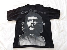 CHE Guevara t-shirt vintage RARE Single Stitch rap tee Double Sided Fidel rage
