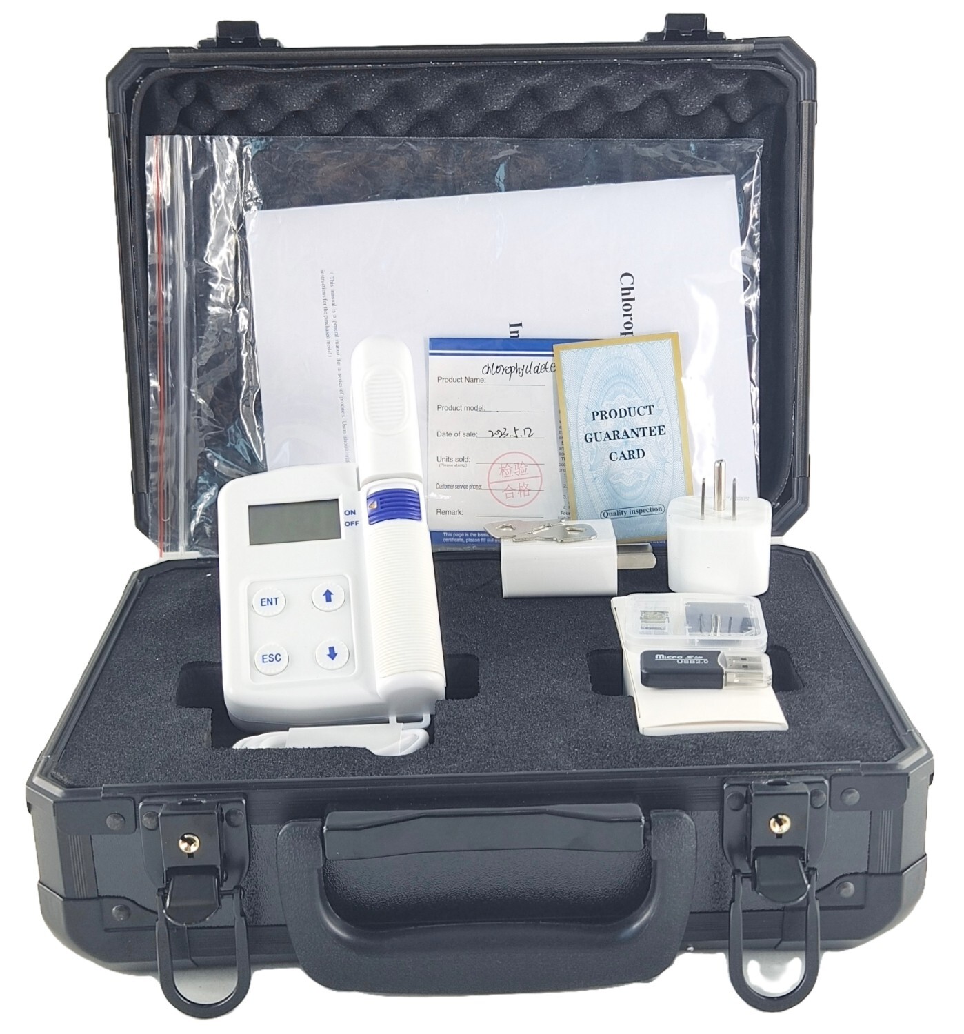 Chlorophyll Meter Plant Chlorophyll Analyzer Accuracy Within ±1.0 SPAD Units