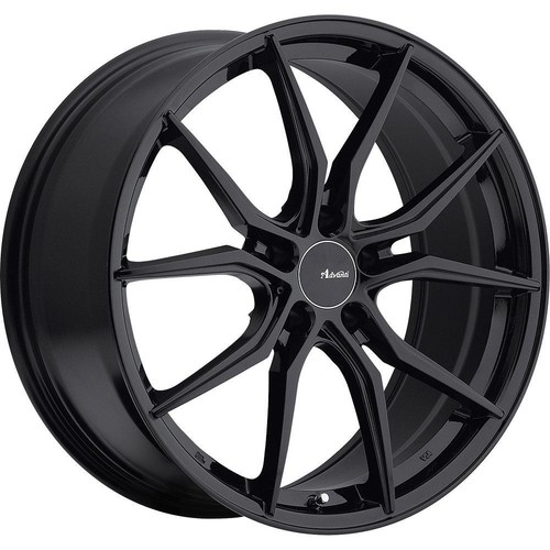 18 inch 18x8 Advanti Racing HYBRIS Gloss Black wheel rim 5x120 +35 | eBay