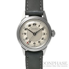 MOVADO Rotondo Ref.3716 SS Manuale Beige X Argento Cinturino