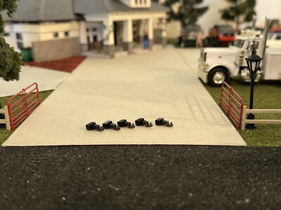 1/64 3D Printed Hitches For Farm Ranch Work Truck Set Of 5