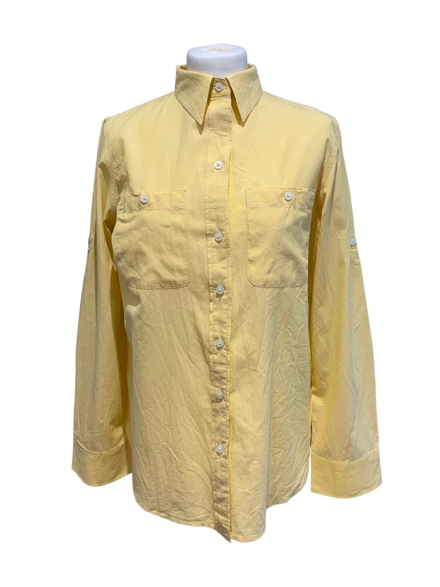 Light yellow shirt clearance women's