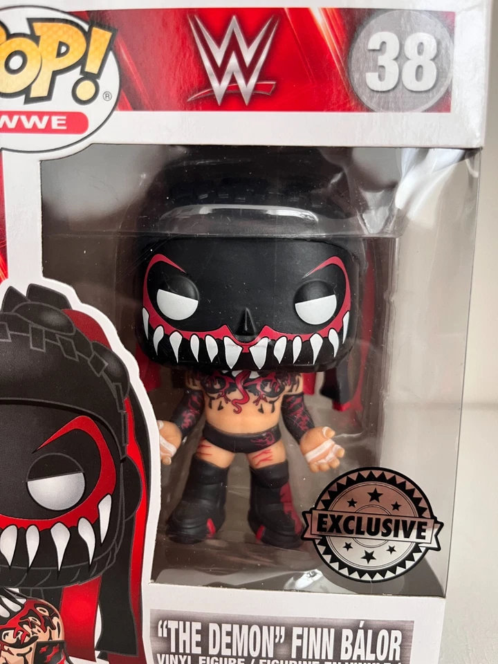 Figura De Lucha Libre WWE Serie #38 The Demon Finn Balor Funko Pop Vinyl En Caja - Imagen 2 de 4