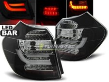 Paar Rückleuchten BMW 1er E81 / E87 04-07 LED BAR schwarz