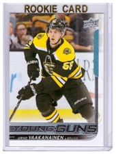 Urho Vaakanainen 2018-19 Upper Deck Sr.2 Young Guns Rookie Card #468