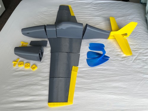 P51-D Mustang Remote Control Airplane body - Picture 6 of 6