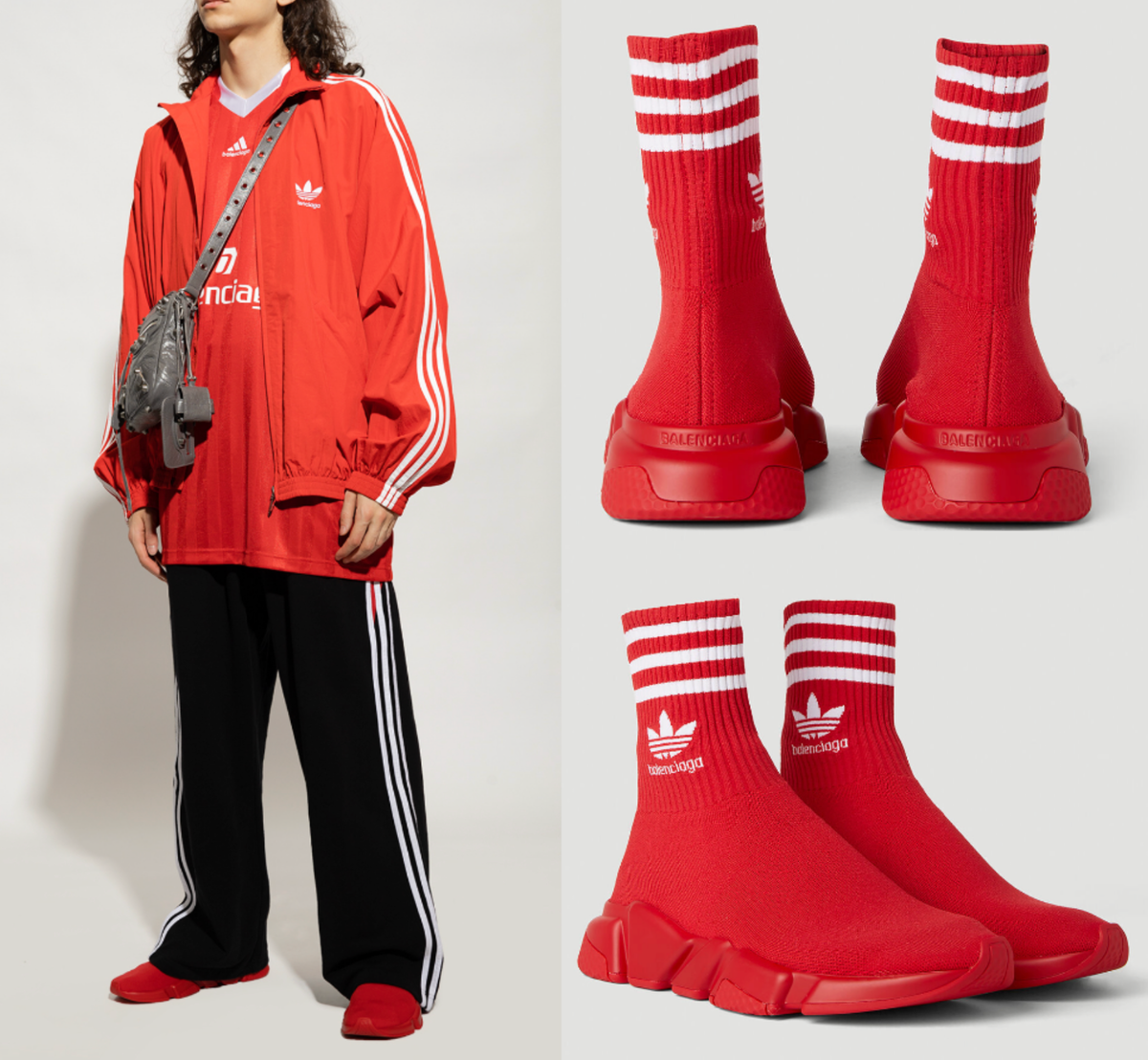 Balenciaga X Adidas Speed LT Unisex Knit Sock Sneakers Shoes Balenciaga X Adidas Speed LT Unisex Knit Sock Sneakers Shoes