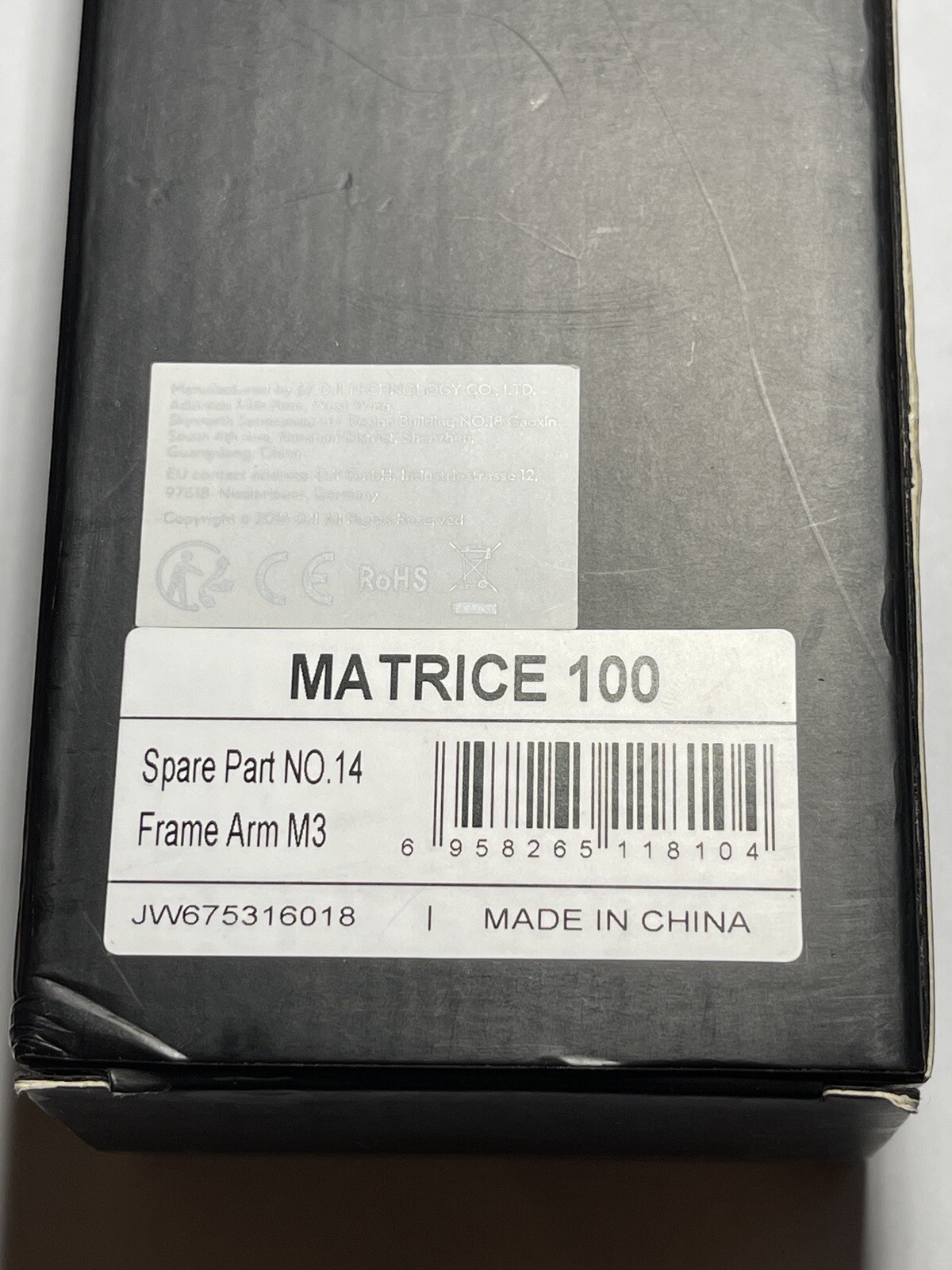 OEM DJI Matrice 100 Frame Arm M3 - Part 14 
